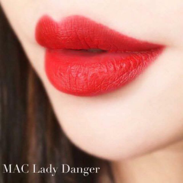 SON MAC 607 LADY DANGER - MÀU ĐỎ CAM SAN HÔ