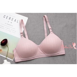 [Freeship 50k] Áo lót trơn không gọng đệm mỏng vừa cotton gân