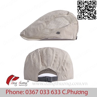 [HÀNG CÓ SẴN] [SHIP HỎA TỐC]  Mũ nón beret lưới thoáng mát mùa hè