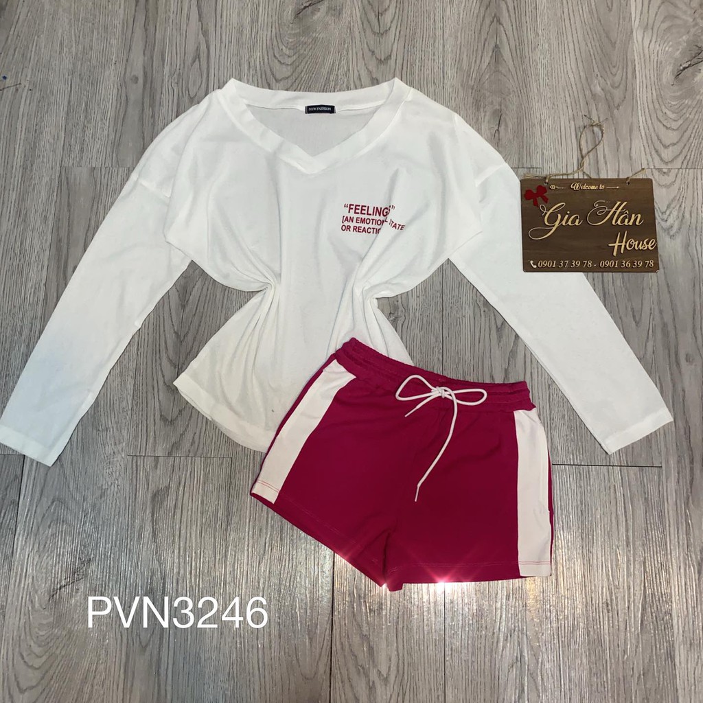 Set Áo thun tay dài giấy