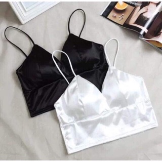 Áo Bra chất lụa phi bóng
