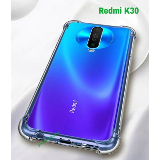 Ốp lưng Redmi K30 / K30 Pro / K40 / K40 Gaming / K50 / K50 Ultra / K50 Gaming / K60 dẻo trong lồi 4 gốc ôm khít máy