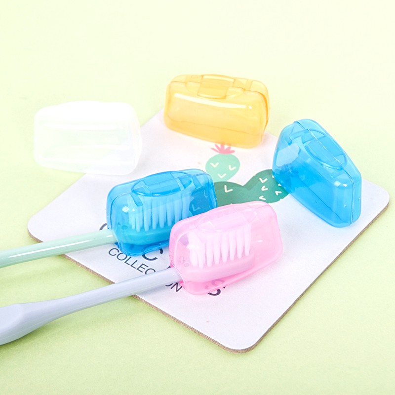 Bộ 5 nắp đậy bàn chải đánh răng gọn nhẹ - Giữ đầu bàn chải đánh răngsupper