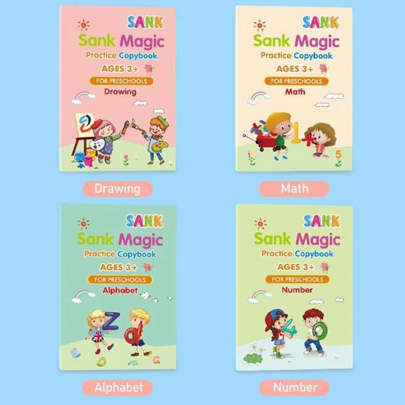 Bộ Bút Viết Thư Pháp Kỳ Diệu Dành Cho Bé Yêu