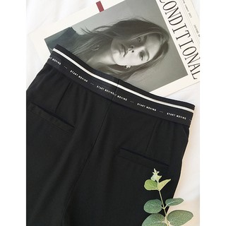 Quần Legging đen trơn thon chân EAL