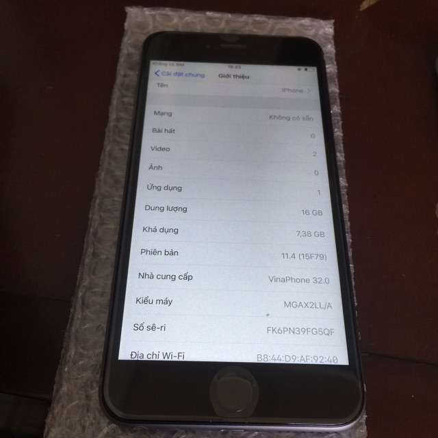 Điện thoại iPhone 6 PLUS Quốc tế 16g  new 99.9% | BigBuy360 - bigbuy360.vn