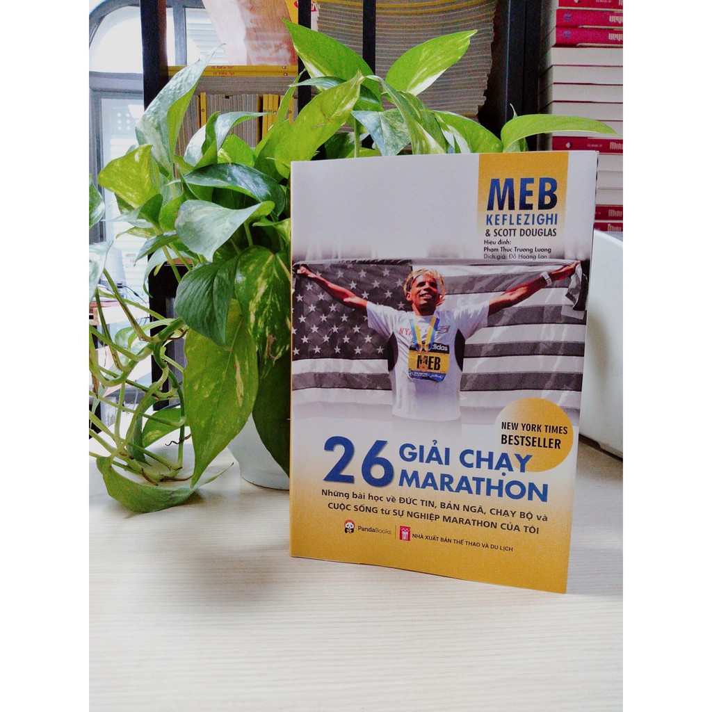 Sách - 26 giải chạy marathon - PANDABOOKS - Chạy để chiến thắng