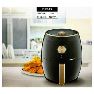 Nồi Chiên Không Dầu Lock&Lock Eco Fryer 3.5L 1500W EJF145BLK