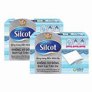 Bông tẩy trang Nhật Silcot 70 miếng