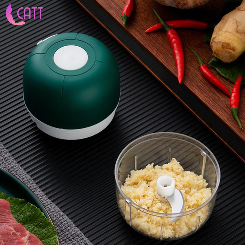 [Dadada1] Máy Xay Tỏi / Gừng / Thức Ăn Mini 100 / 250ML Bằng Điện Cho Hành Tây / Chili / Thịt / Hạt Dẻ / Gừng / Thức Ăn