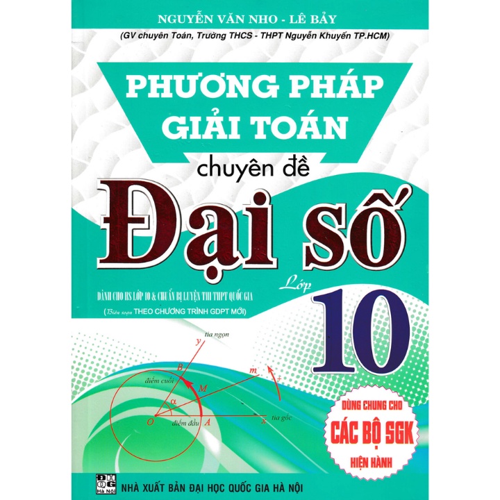 Sách - Combo Phương Pháp Giải Toán Chuyên Đề Đại Số + Hình Học Lớp 10 (Biên Soạn Theo CT GDPT Mới) (Bộ 2 Cuốn) - HA