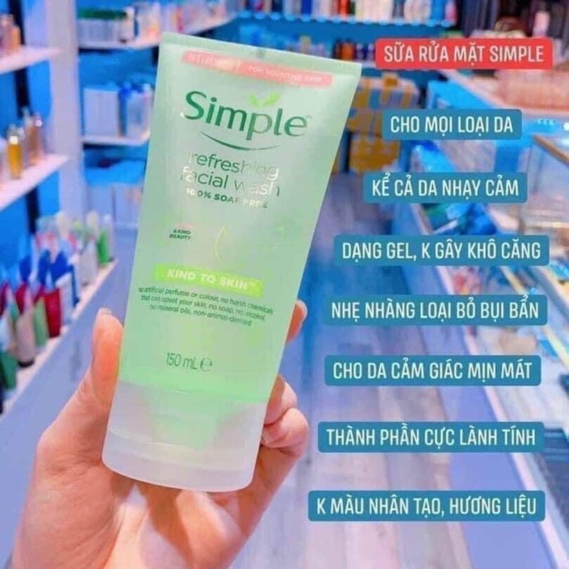 SỮA RỬA MẶT SIMPLE