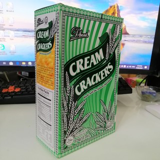 Bánh Lúa Dbent Cream Crackers (Hộp 375gxanh)