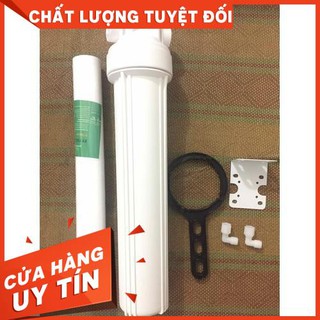 Bộ cốc lọc đầu nguồn 20 inch kèm lõi lọc PP và phụ kiện
