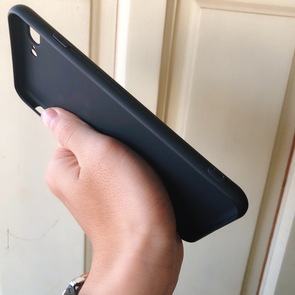 [Sale] Ốp dẻo Iphone 7 7 Plus 8 8 Plus đen mịn cao cấp fullbox