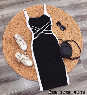 ❤️ ĐẦM BODY VIỀN CHÉO BỤNG #140k