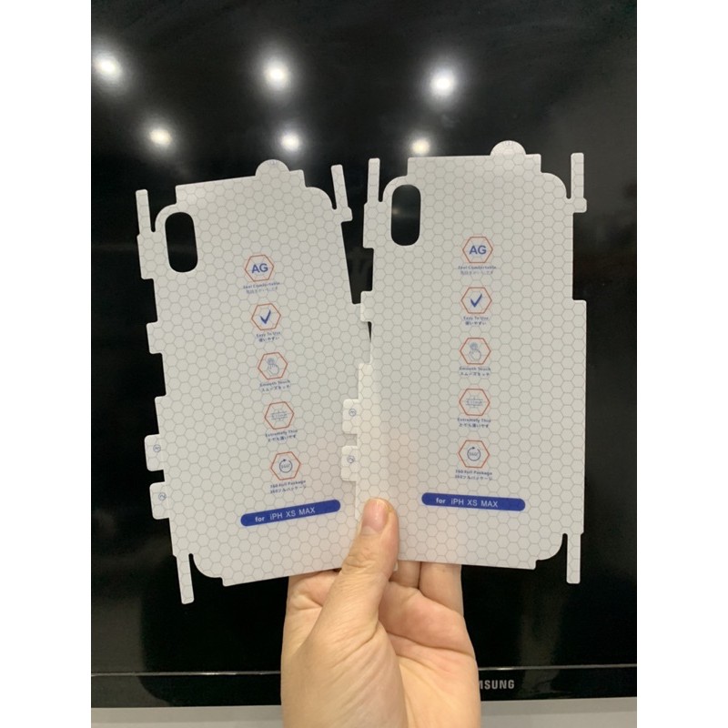 Dán full máy ppf Iphone X/ Xs, Xs Max....
