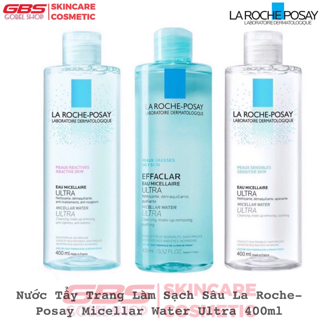 Nước Tẩy Trang La Roche-Posay Micellar Water Ultra 400ml