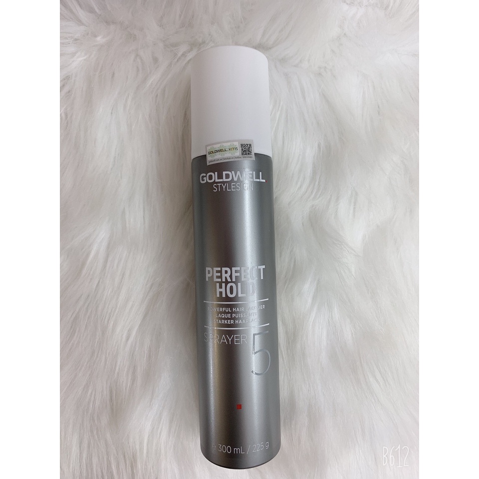 Keo Xịt Giữ Nếp Tóc Perfect Hold Sprayer 5 Goldwell 300ml (Hàng chính hãng)