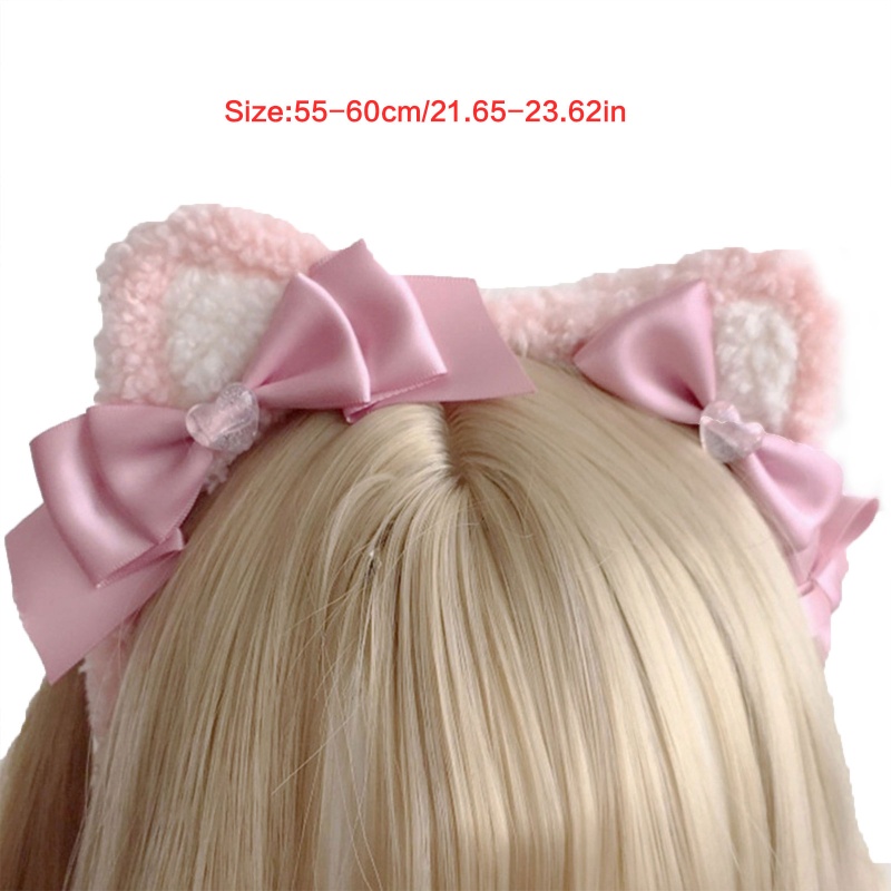 Băng Đô Cài Tóc Trang Điểm Hình Thú Dễ Thương Cho Nữ