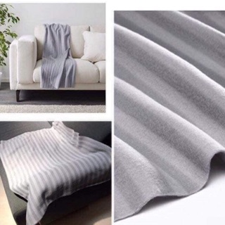 CHĂN ,MỀN IKEA SỌC XÁM THẬT SANG ,ĐẸP QUÁ À