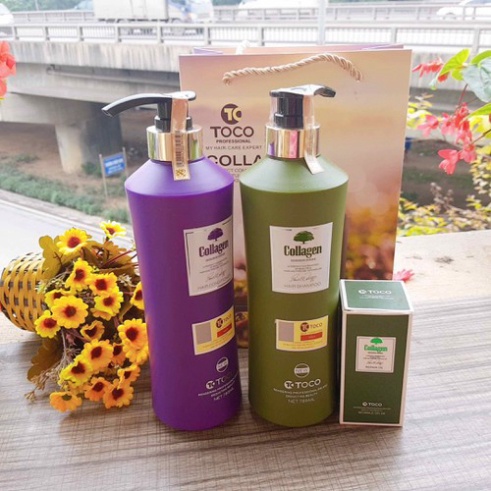 [ Toco-Chính Hãng ] Dầu Gội Xả Phục Hồi Kích Mọc Tóc Toco Collagen 785ML | BigBuy360 - bigbuy360.vn