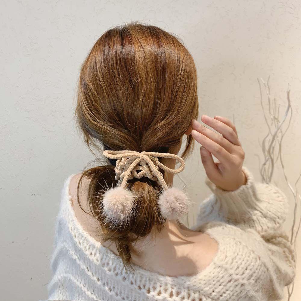 Dây Buộc Tóc Co Giãn Màu Sắc Ngọt Ngào WMES15H Cho Nữ