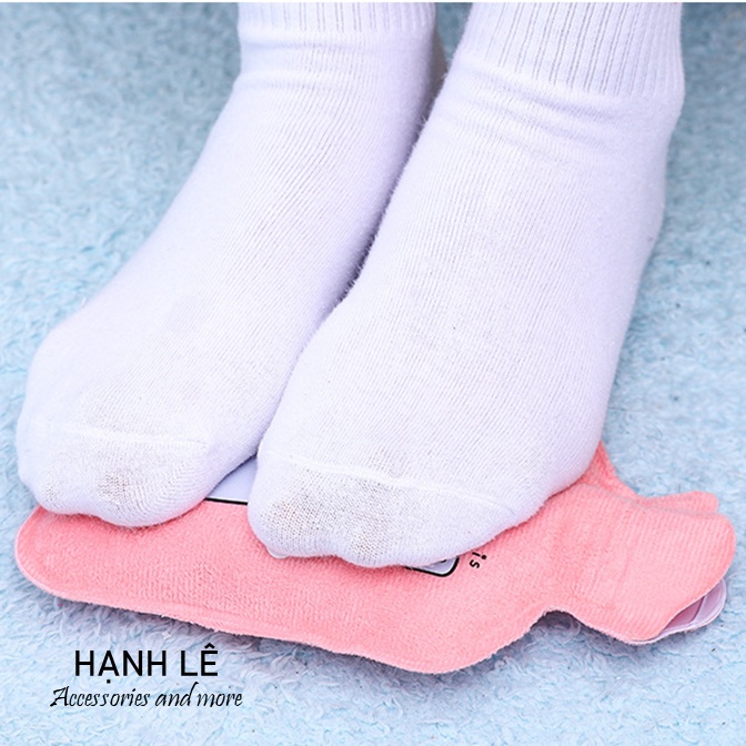 Túi chườm nóng đau bụng kinh phủ lông nhung họa tiết hoạt hình lưu thông khí huyết chườm nóng chườm lạnh giảm sưng
