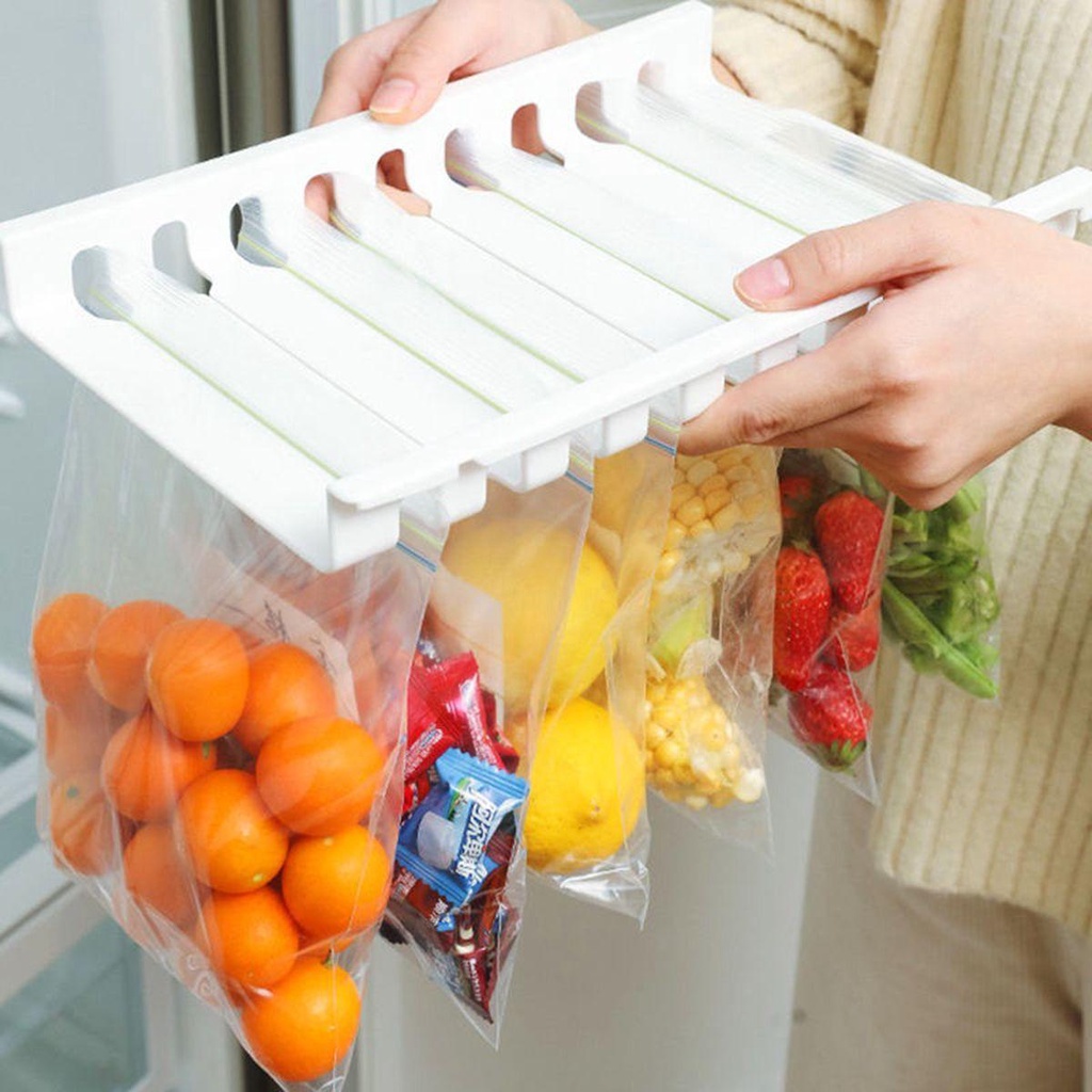 Túi Đựng Thực Phẩm Có Khóa Kéo Tiện Dụng Cho Nhà Bếp