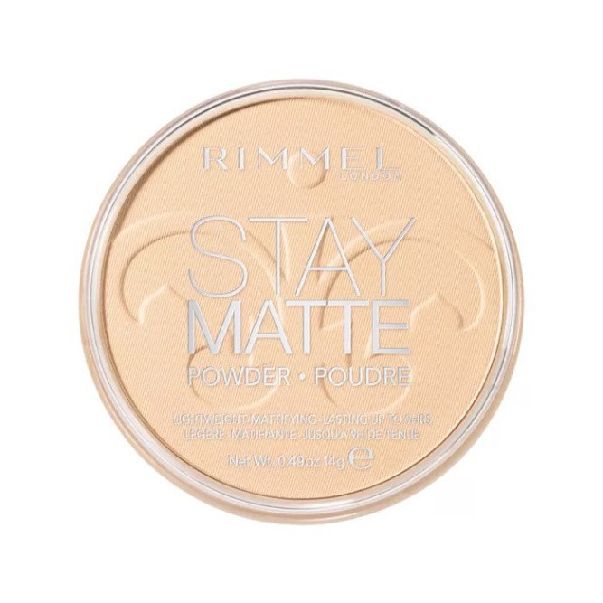 [TOP 1 SHOPEE] Phấn phủ không màu Rimmel Stay Matte Powder - Transparent 14g (Bill Anh)