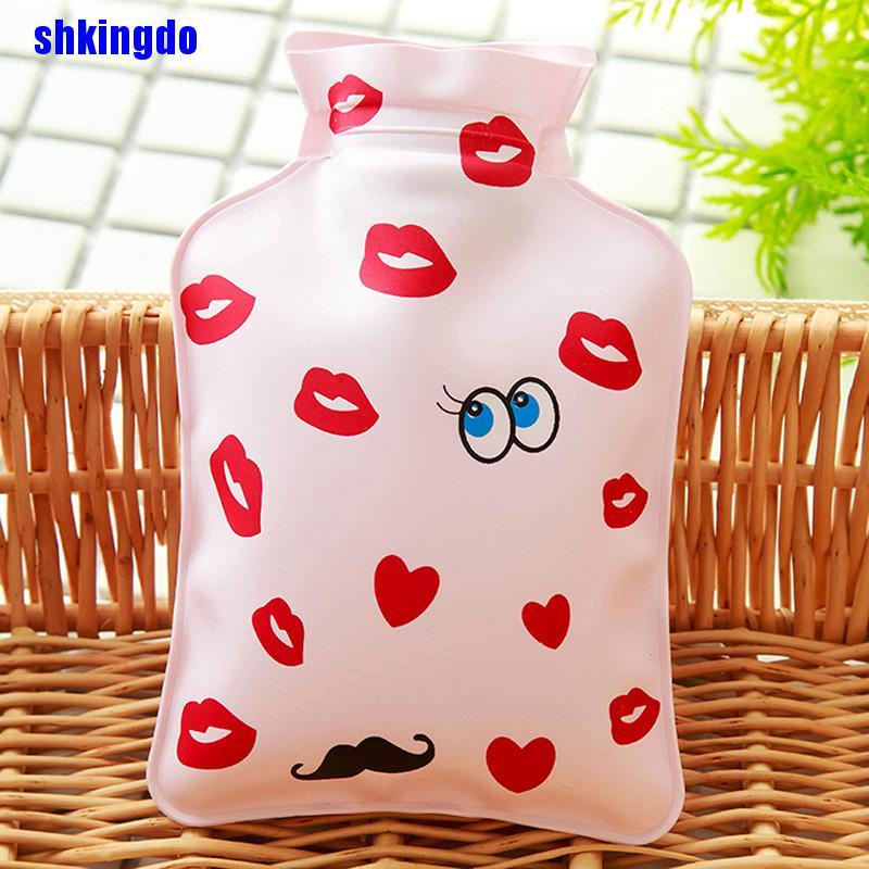 Túi chườm nước nóng mini họa tiết hoạt hình dễ thương tiện dụng