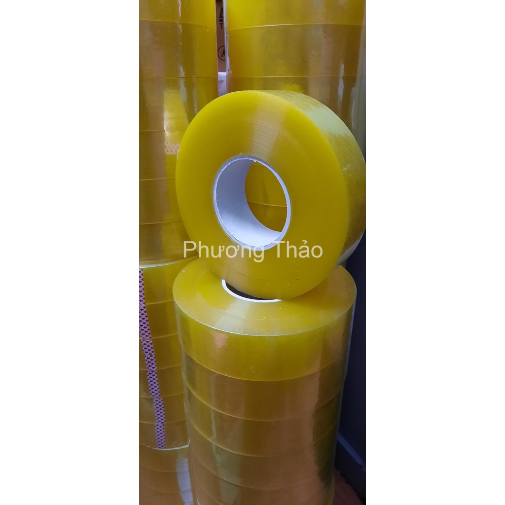 Băng Dính Cuộn 1Kg Lõi Nhựa Mỏng 2,4mm siêu dính giá sỉ