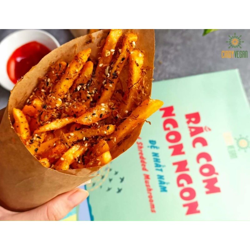 RẮC CƠM NGON NGON ĐỆ NHẤT NẤM HŨ THỦY TINH 200G TÚI GIẤY 400G CHIA THÀNH 8 GÓI NHỎ | BigBuy360 - bigbuy360.vn