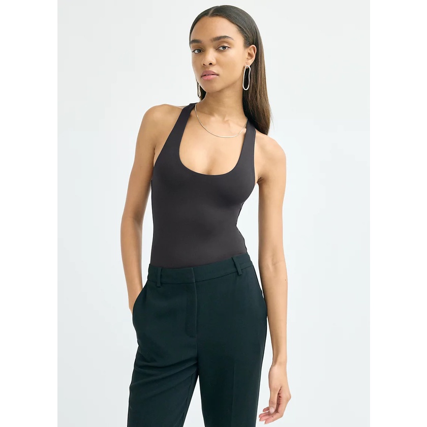Áo bodysuit ba lỗ Babaton Racerback 95689