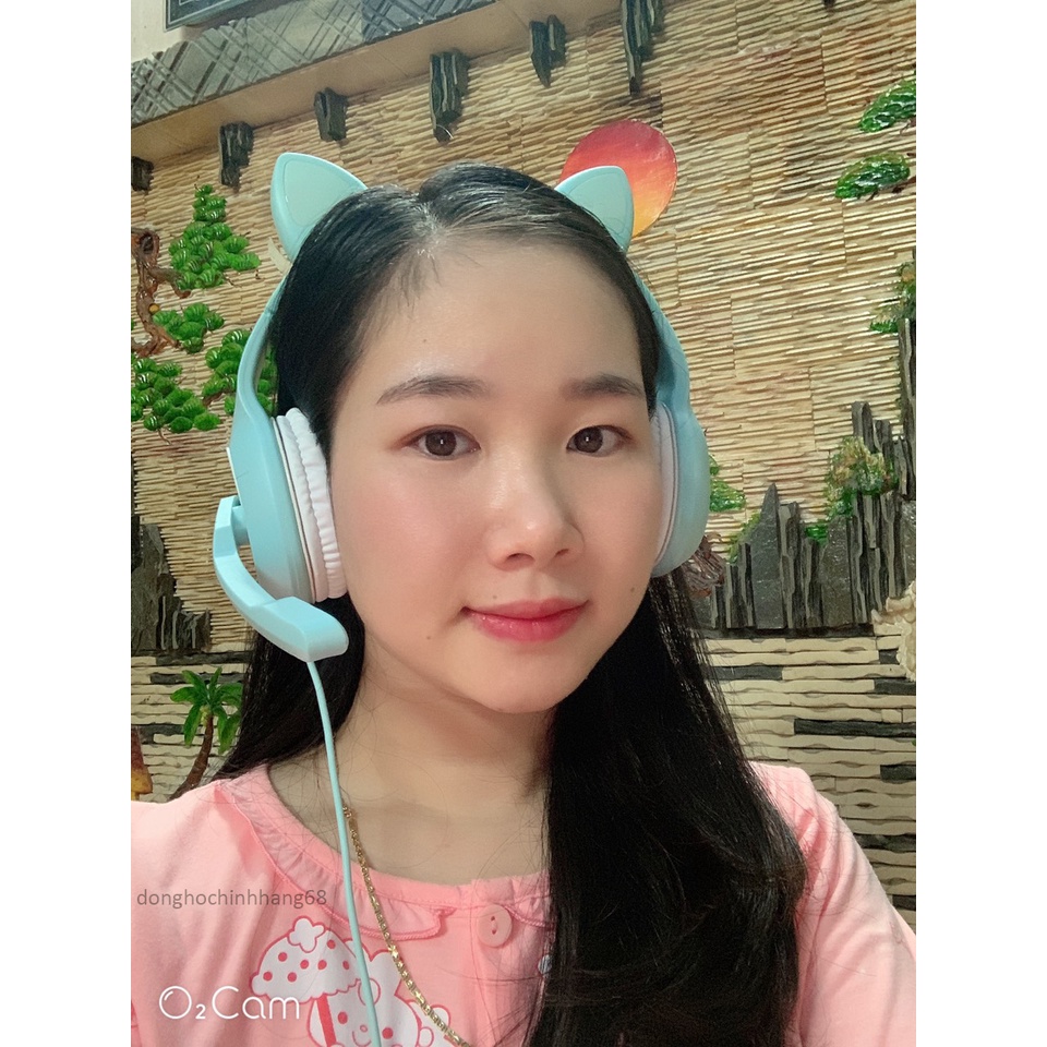 Tai Nghe Gaming Chụp Tai Có Mic Mèo Bản Nâng Cấp Của P47 Nghe Nhạc Cực Hay