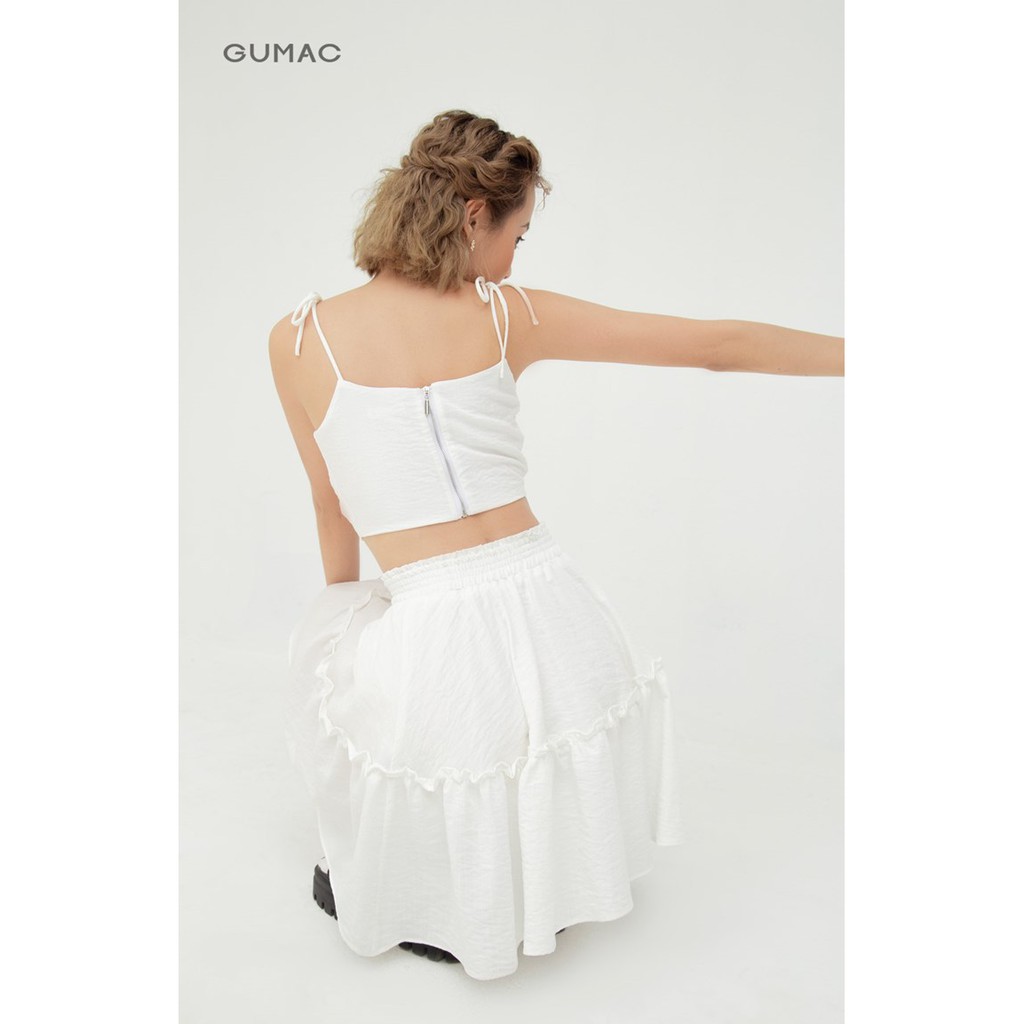 Chân váy bèo tầng GUMAC VB576 | BigBuy360 - bigbuy360.vn