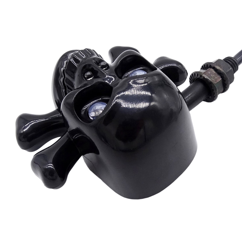 1 Cặp Đèn Xi Nhan Hình Đầu Lâu Cho Xe Máy atv