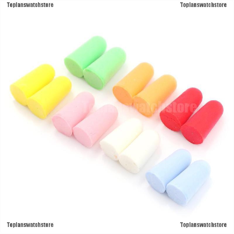 Set 20 Nút Bịt Tai Bằng PU Chống Ồn Tiện Dụng Khi Học Tập