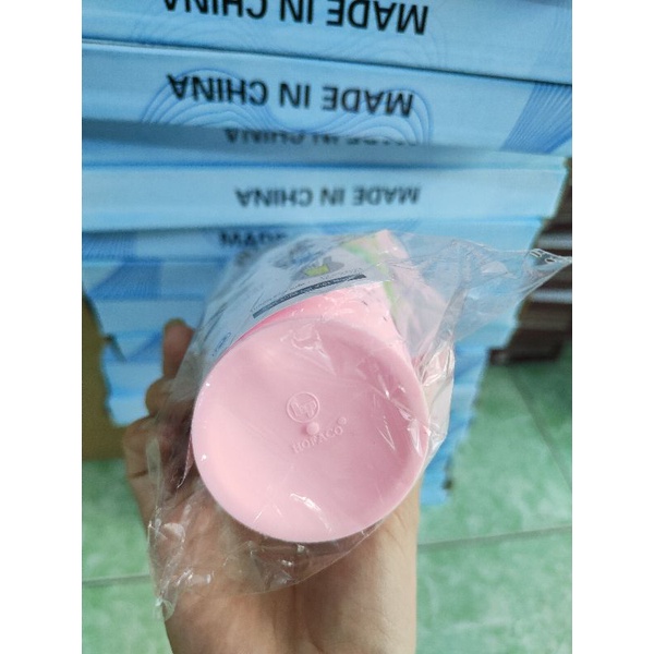 hình thật combo 5 ly uống nước bằng nhựa nhiều màu nhiều họa tiết, ly, tách uống nước sử dụng an toàn