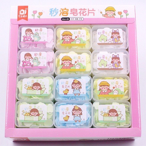 Xà phòng khô rửa tay bỏ túi tiện lợi du lịch nhiều hương dễ chịu