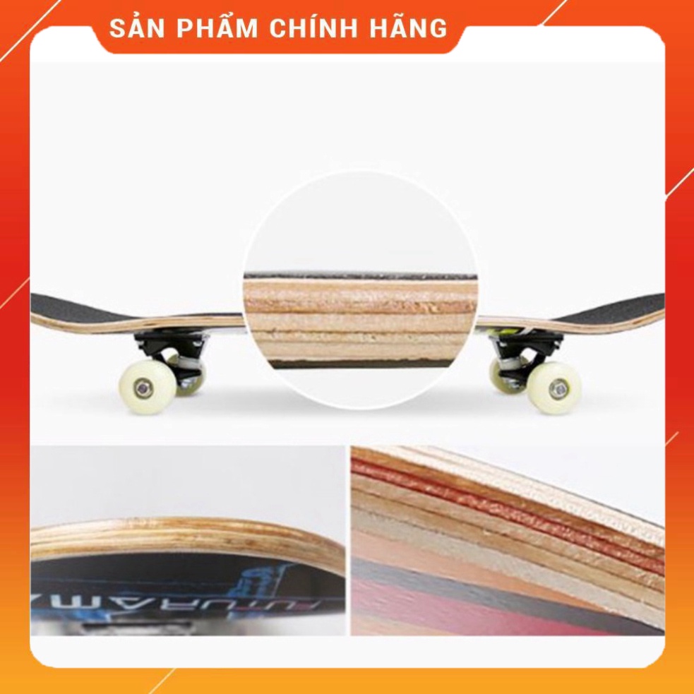 Ván Trượt Centosy Bensai 16 Họa Tiết Display Nền Đỏ Bắt Mắt Cao Cấp, Chính Hãng