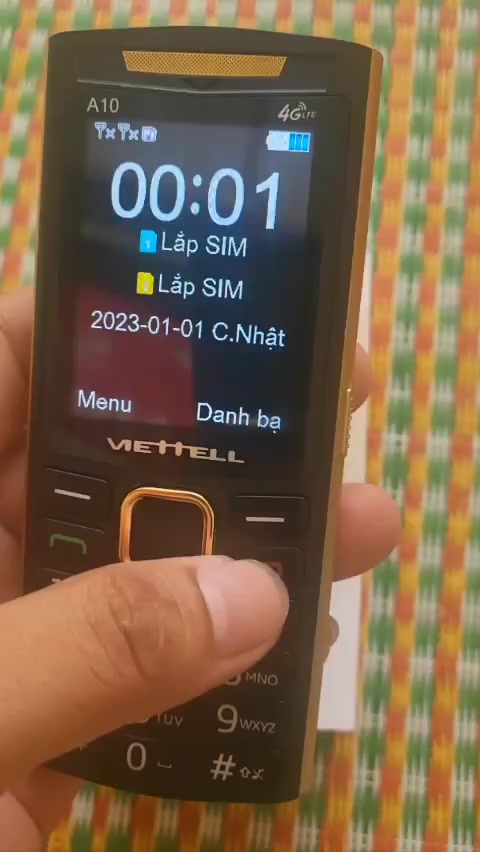 { BH 6 THÁNG } điện thoại người già, cao tuổiViettel A10. A90, A7,đọc số. loa to.sóng khỏe. BẢO HÀNH 1 ĐỔI 1 TRONG THÁNG | BigBuy360 - bigbuy360.vn