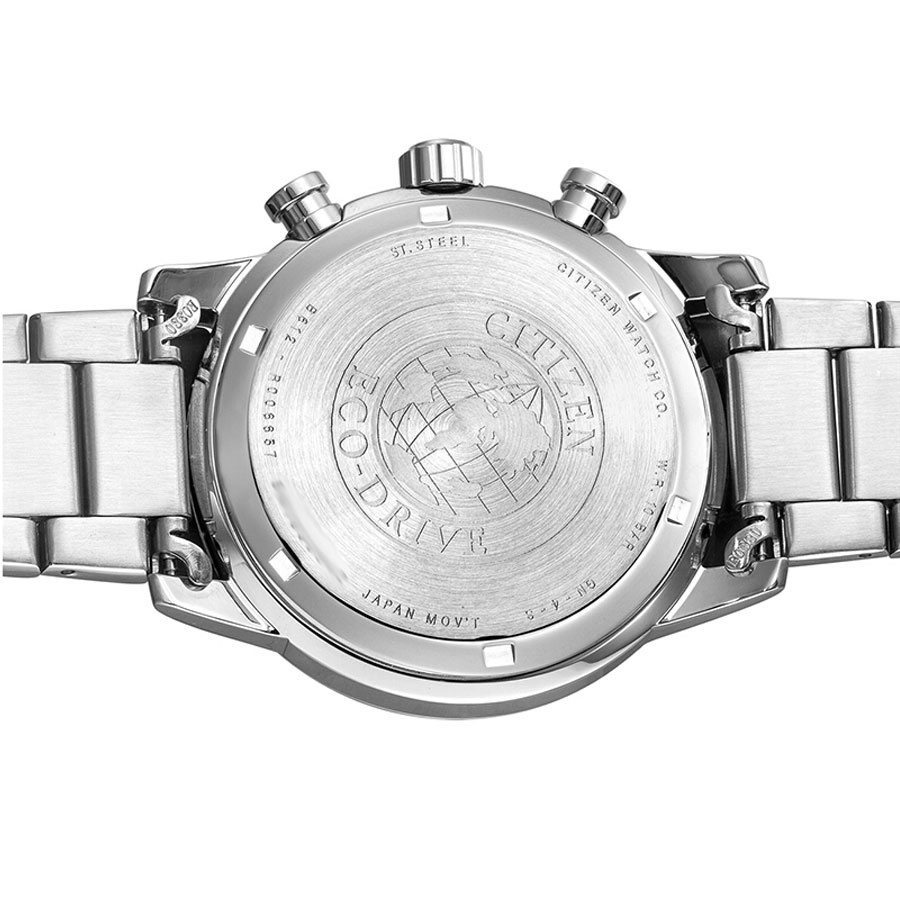 Đồng Hồ Nam Citizen Dây Thép Không Gỉ CA0610-52A - Mặt Trắng