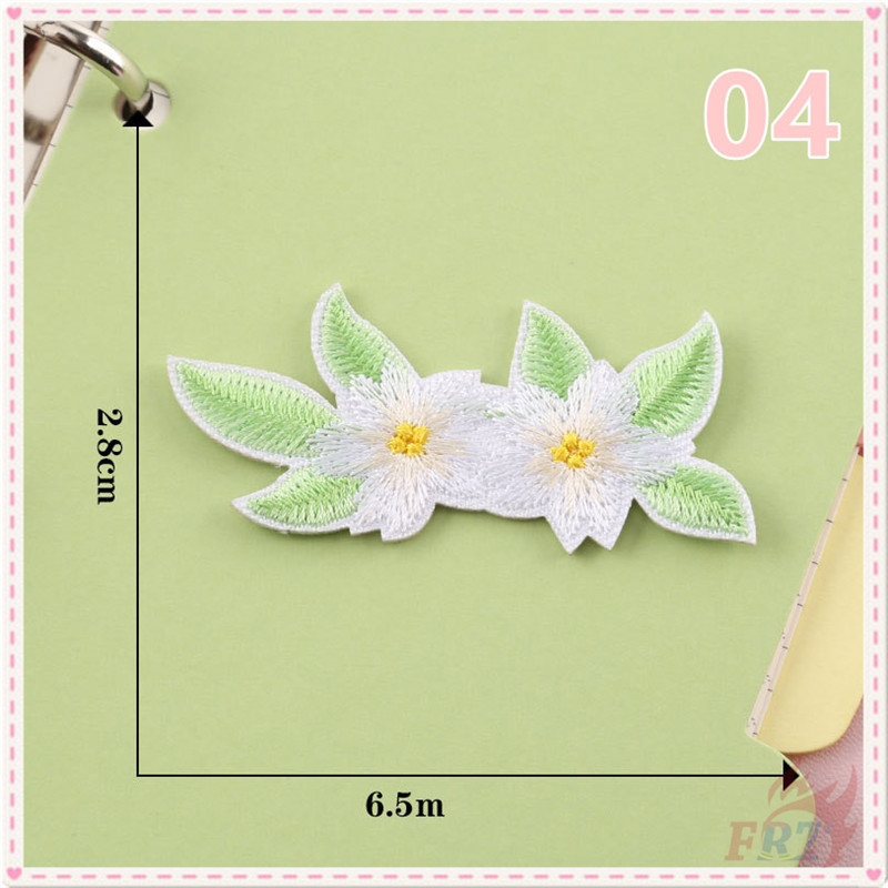 1 Miếng Vá Quần Áo Thêu Hình Hoa Anh Đào