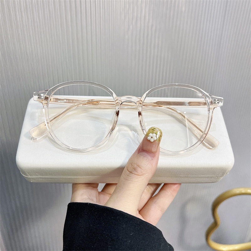 Mắt Kính Gọng Tròn Chống Ánh Sáng Xanh Thời Trang Cao Cấp