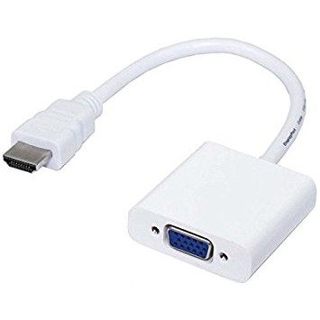 Cáp chuyển HDMI to VGA mạch to hỗ trợ full HD 1080p