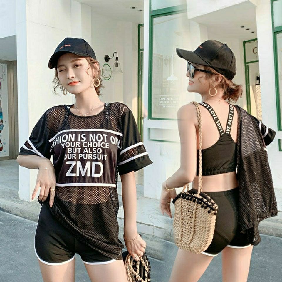 Bộ Đồ Bơi Thể Thao Ba Mảnh Thời Trang Quyến Rũ Cho Nữ | BigBuy360 - bigbuy360.vn