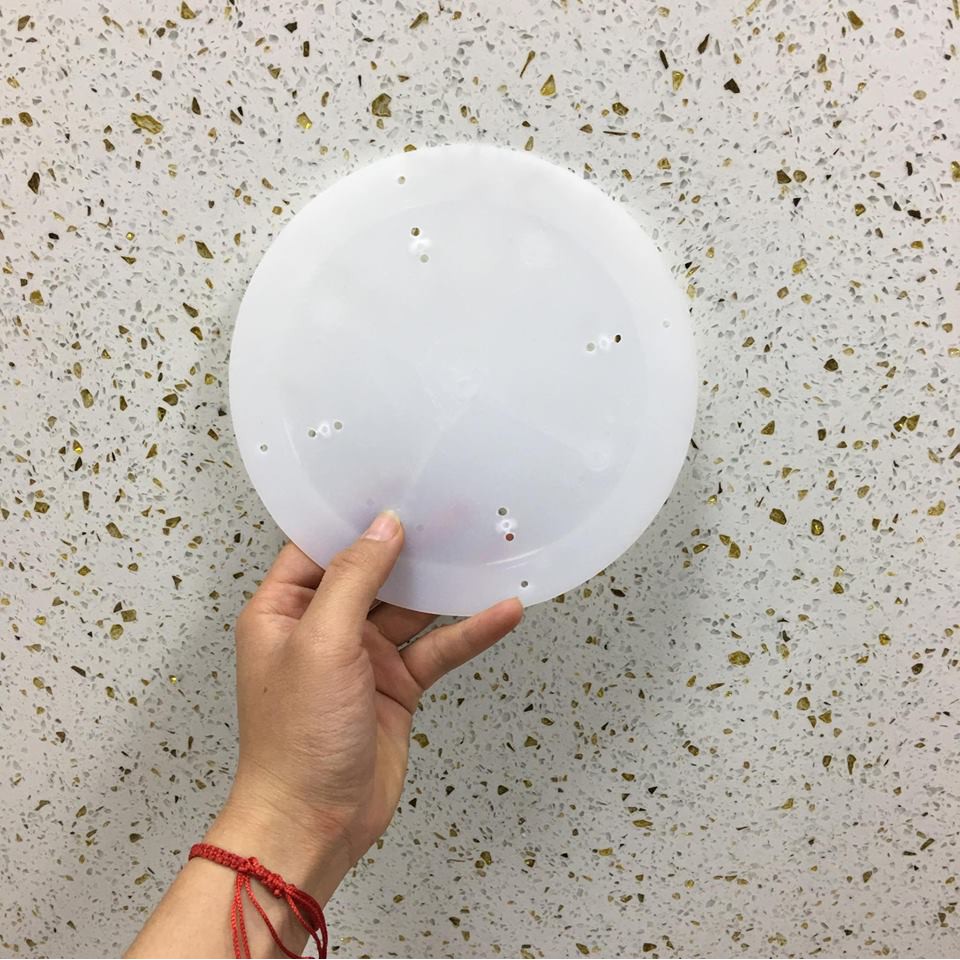 mặt nhựa 18cm mặt nhựa chống tầng bánh, làm đế bánh
