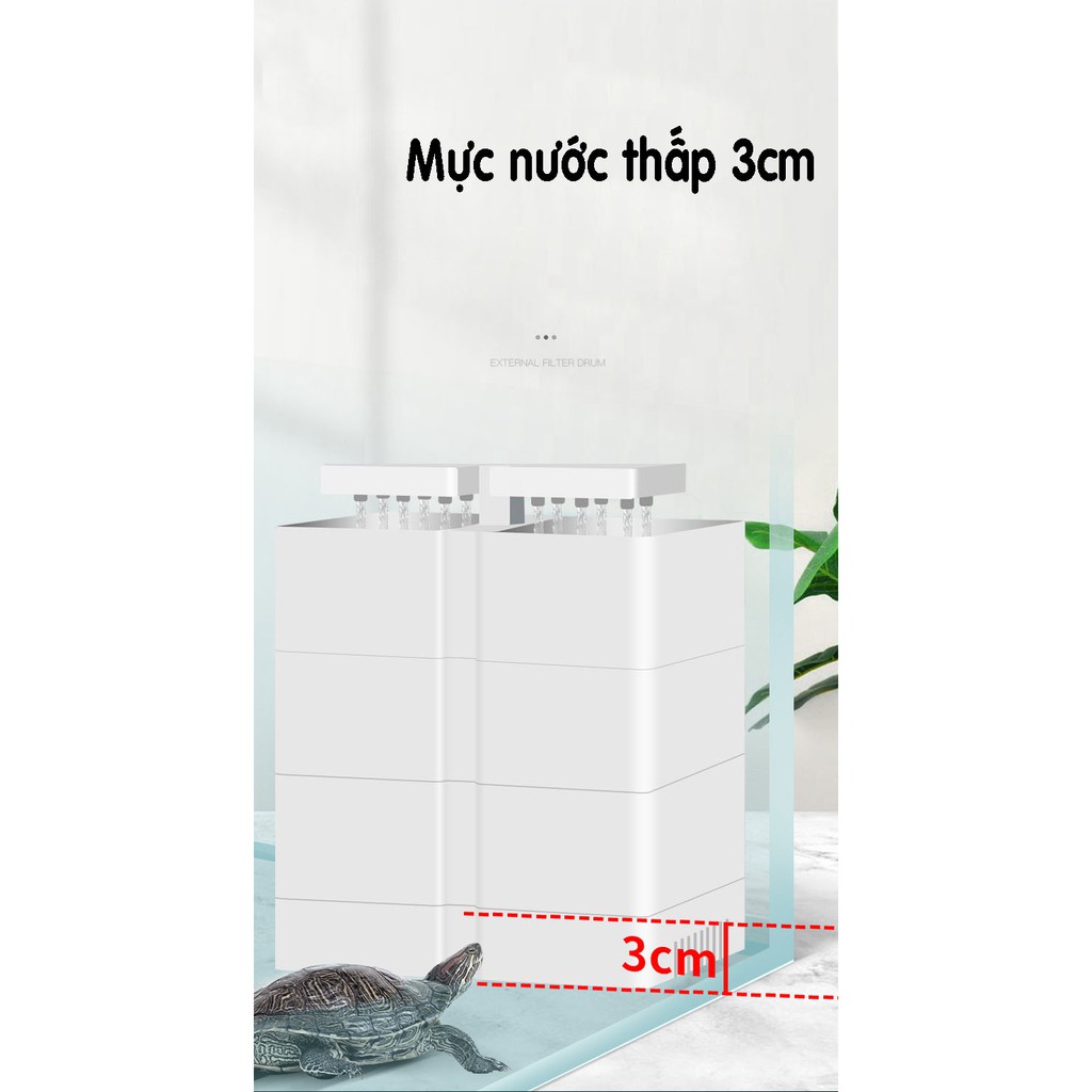 Bộ lọc rùa dàn mưa kép