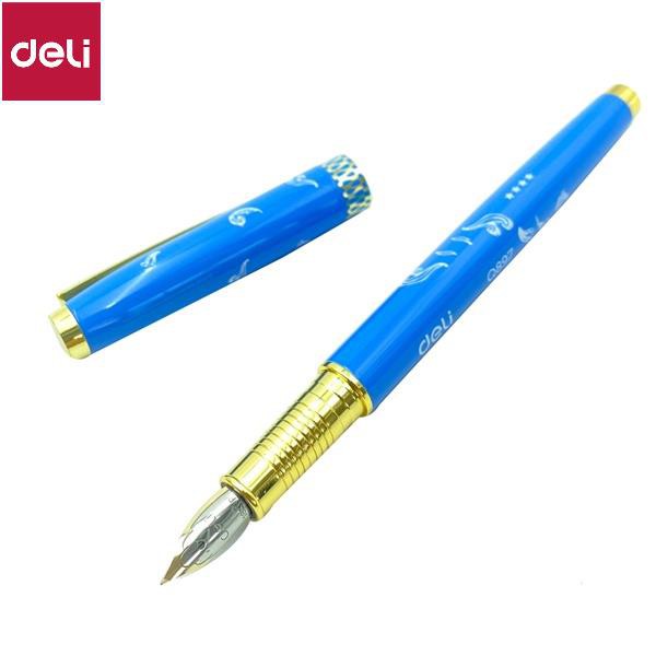 Bút máy học sinh Deli - Thiết kế mẫu mã đa dạng, ngòi bút chất lượng cao, màu sắc bắt mắt - CQ896 / CQ897 [Deli]